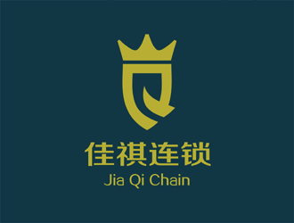 佳祺連鎖(JQ)logo設(shè)計(jì)