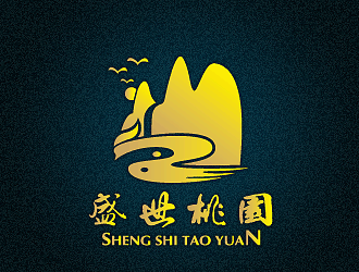 孫紅印的小桃源 足道養(yǎng)生會(huì)所logo設(shè)計(jì)