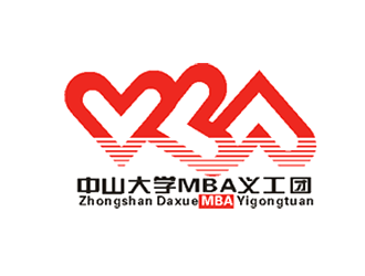 楊占斌的中山大學(xué)MBA義工團logo設(shè)計