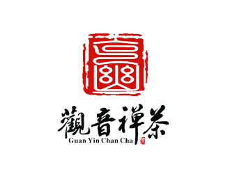 譚家強(qiáng)的觀音禪茶茶館logo設(shè)計