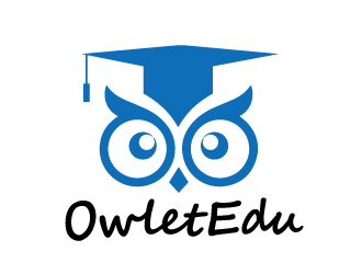陸達活的OwletEdu 卡通貓頭鷹logo設(shè)計