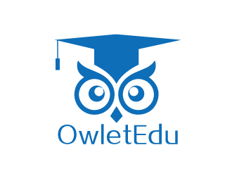 陸達活的OwletEdu 卡通貓頭鷹logo設(shè)計