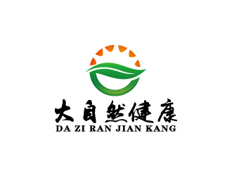周金進的大自然健康logo設(shè)計