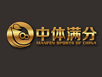 黎明鋒的中體滿(mǎn)分logo設(shè)計(jì)