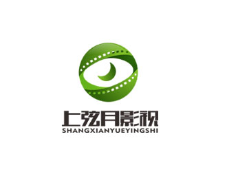郭慶忠的湖南上弦月影視文化傳媒有限公司logo設(shè)計