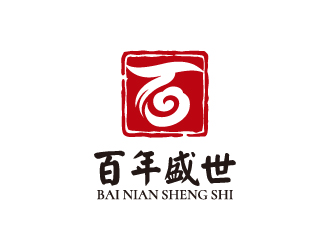 百年盛世古典家具印章風(fēng)格logologo設(shè)計