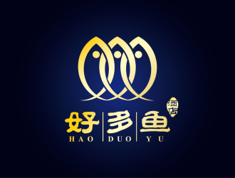 安冬的好多魚酒店logo設(shè)計(jì)