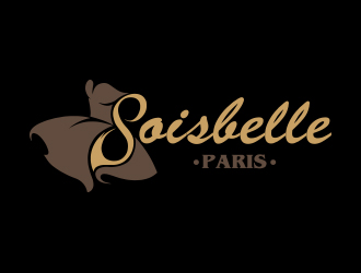 何錦江的女裝單色商標設(shè)計logo設(shè)計