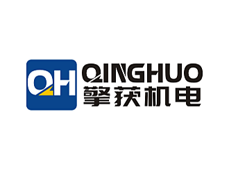 勞志飛的上海擎獲機電科技有限公司logo設(shè)計