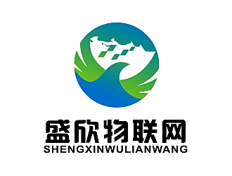 李杰的盛欣物聯(lián)網(wǎng)科技有限公司logo設(shè)計(jì)