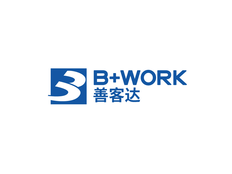 張俊的B+WORK 善客達(dá)logo設(shè)計
