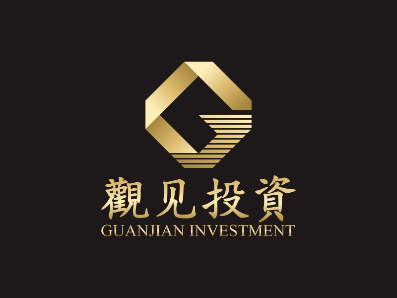 陳國偉的標志:觀見投資 公司名稱:福建省觀見投資咨詢有限公司logo設計