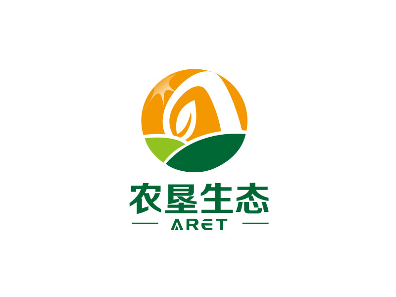 朱紅娟的農(nóng)墾生態(tài)科技(Agricultural reclamation ecological sciencelogo設(shè)計(jì)