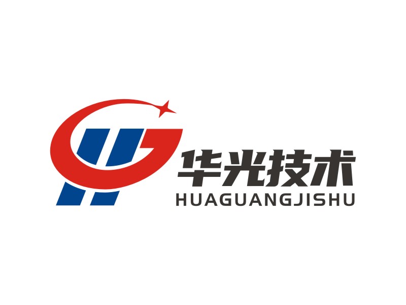 華光新材料技術(shù)有限公司(半圓)(HGJS)logo設(shè)計(jì)