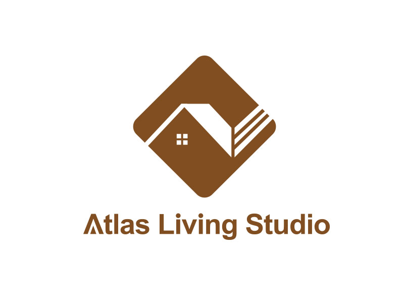 朱紅娟的Atlas Living Studiologo設(shè)計