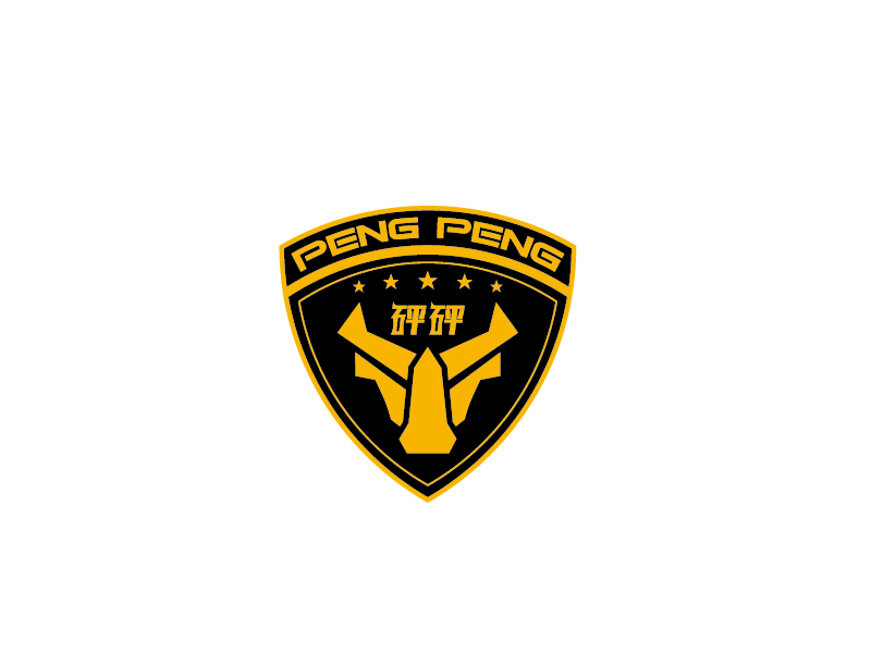 張俊的以砰砰商標元素為基礎(chǔ),設計一個徽章LOGOlogo設計