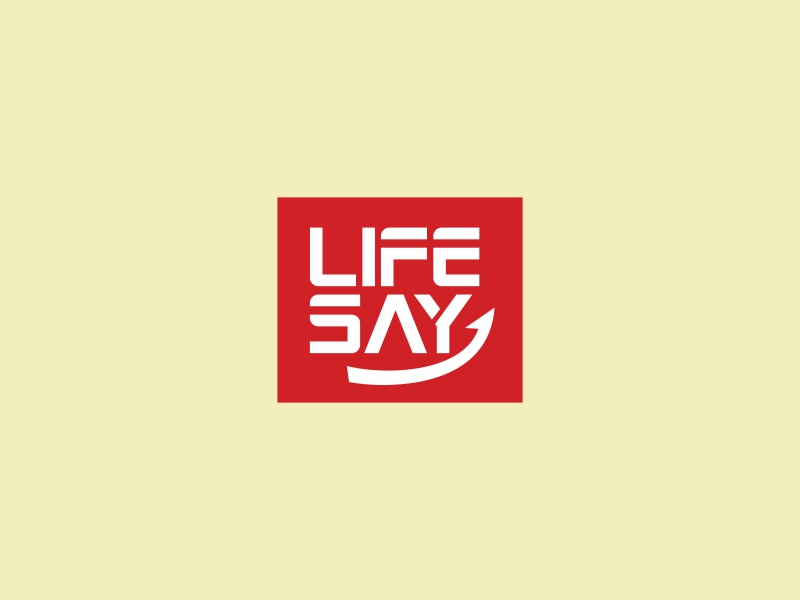 林思源的life say / LIFE SAYlogo設(shè)計