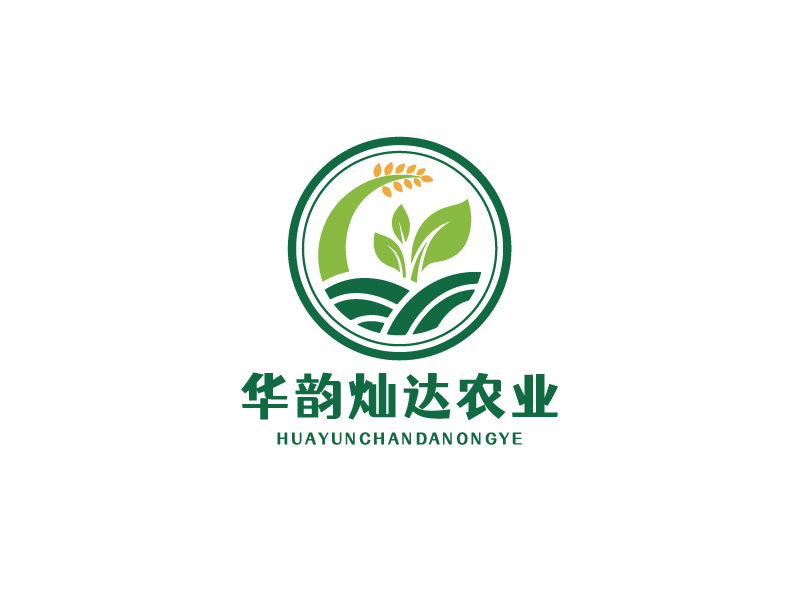 李寧的海南華韻燦達農(nóng)業(yè)科技有限公司logo設(shè)計