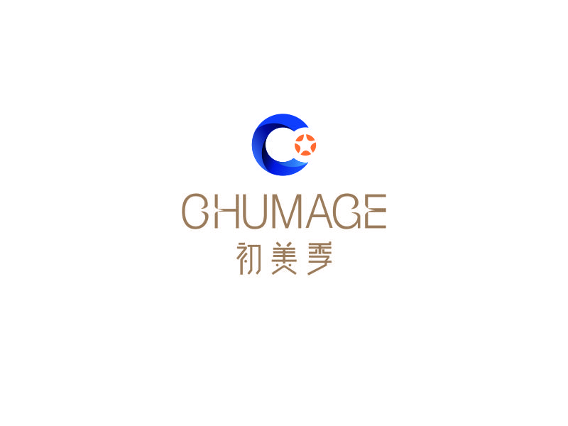 向紅的chumage(初美季)logo設(shè)計(jì)