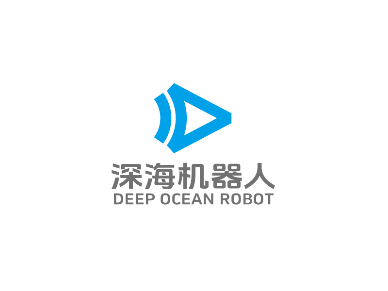 張俊的深海機器人科技有限公司logo設(shè)計