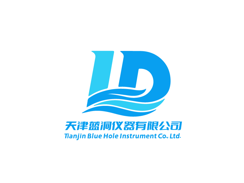 李寧的天津藍洞儀器有限公司logo設計
