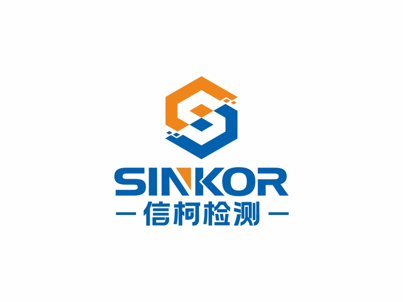 何嘉健的信柯檢測(sinkor)logo設(shè)計