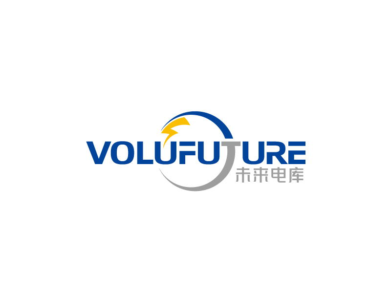 張俊的VoluFuture/未來電庫 主要設(shè)計英文LOGOlogo設(shè)計