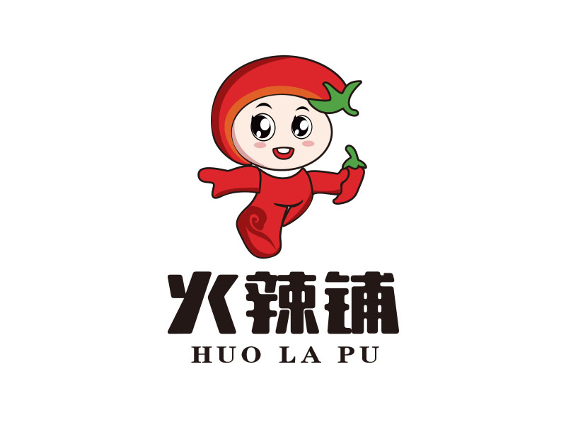 朱紅娟的火辣鋪logo設計