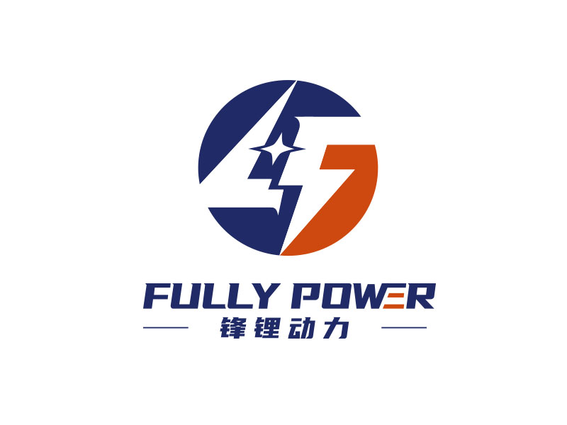 朱紅娟的FULLY POWER 鋒鋰動(dòng)力logo設(shè)計(jì)